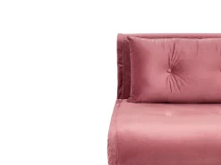 Sovesofa 2 personers VESTFOLD Velour Lyserød