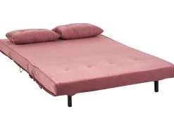 Sovesofa 2 personers VESTFOLD Velour Lyserød