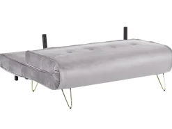 Sovesofa 2 personers VESTFOLD Velour Grå
