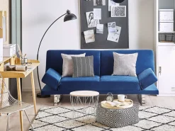 Sovesofa 2 personers YORK Velour Navy Blå