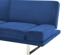 Sovesofa 2 personers YORK Velour Navy Blå