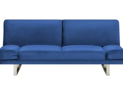 Sovesofa 2 personers YORK Velour Navy Blå