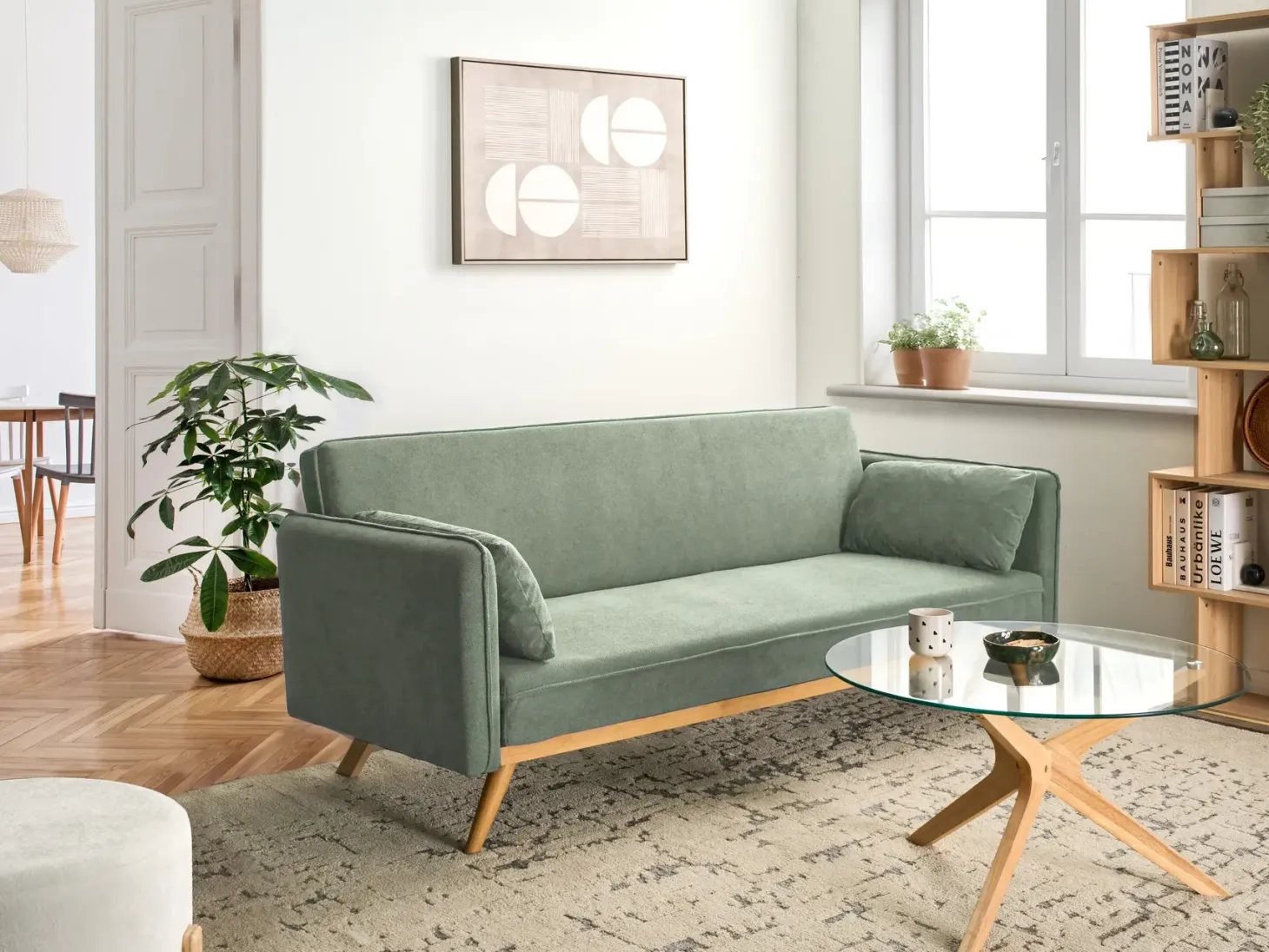 Sovesofa ASAA Lysegrøn