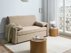Sovesofa HORMA Lysebrun