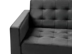 Sovesofa 3 personers ABERDEEN Velour Sort