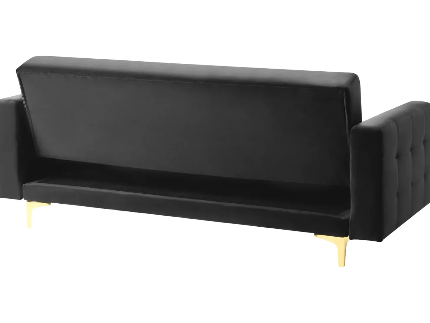 Sovesofa 3 personers ABERDEEN Velour Sort