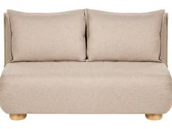Sovesofa 2 personers ABISKO Kunstlinned Beige