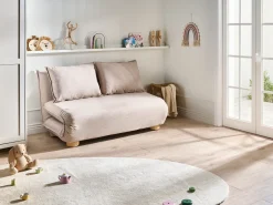 Sovesofa 2 personers ABISKO Kunstlinned Beige