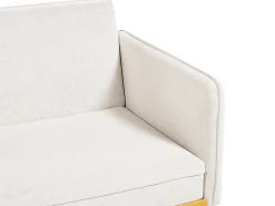 Sovesofa 3 personers ASAA Cremehvid