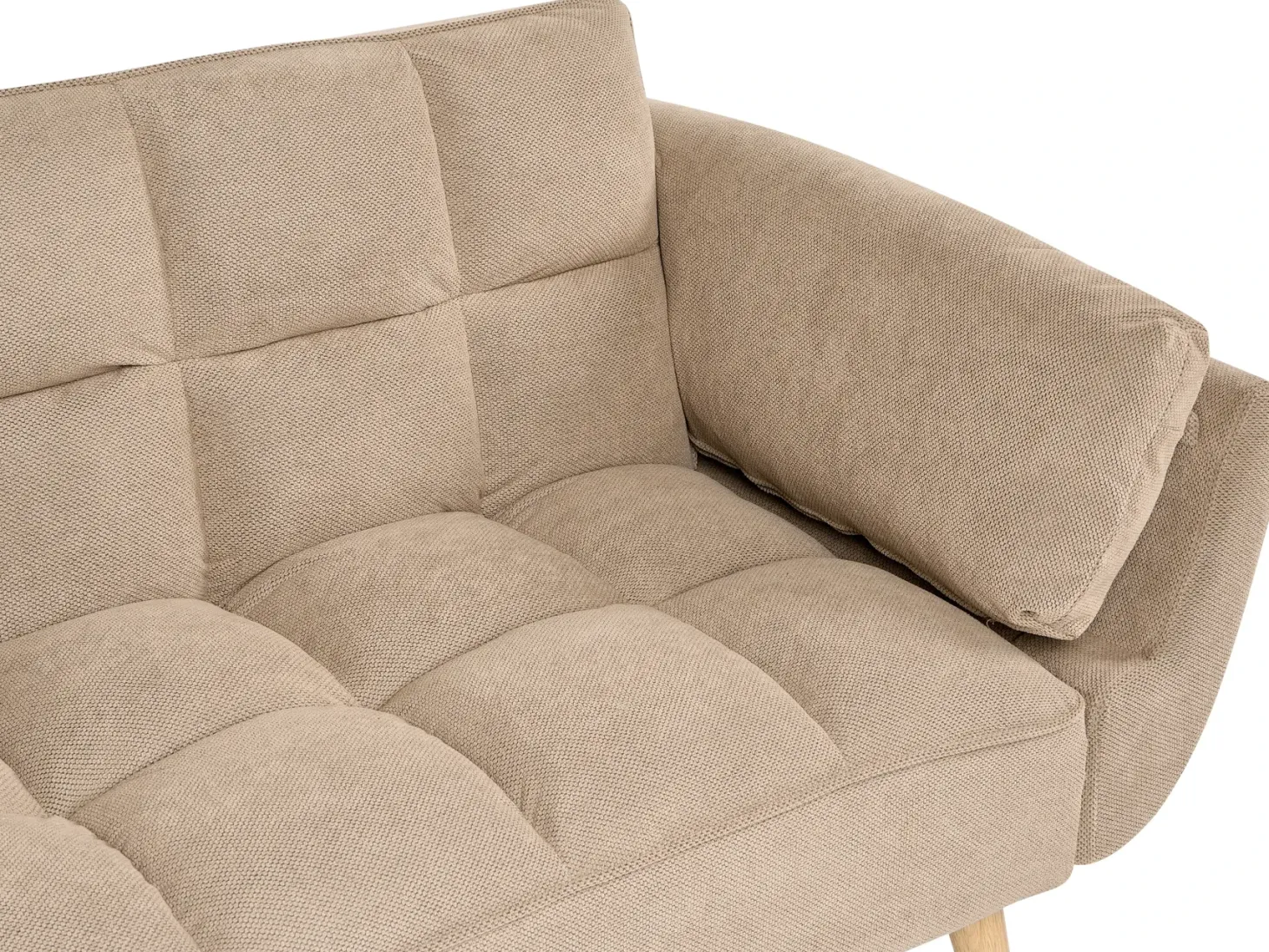Sovesofa 3 personers ASBY Lysebrun