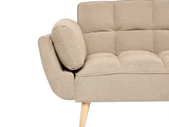 Sovesofa 3 personers ASBY Lysebrun