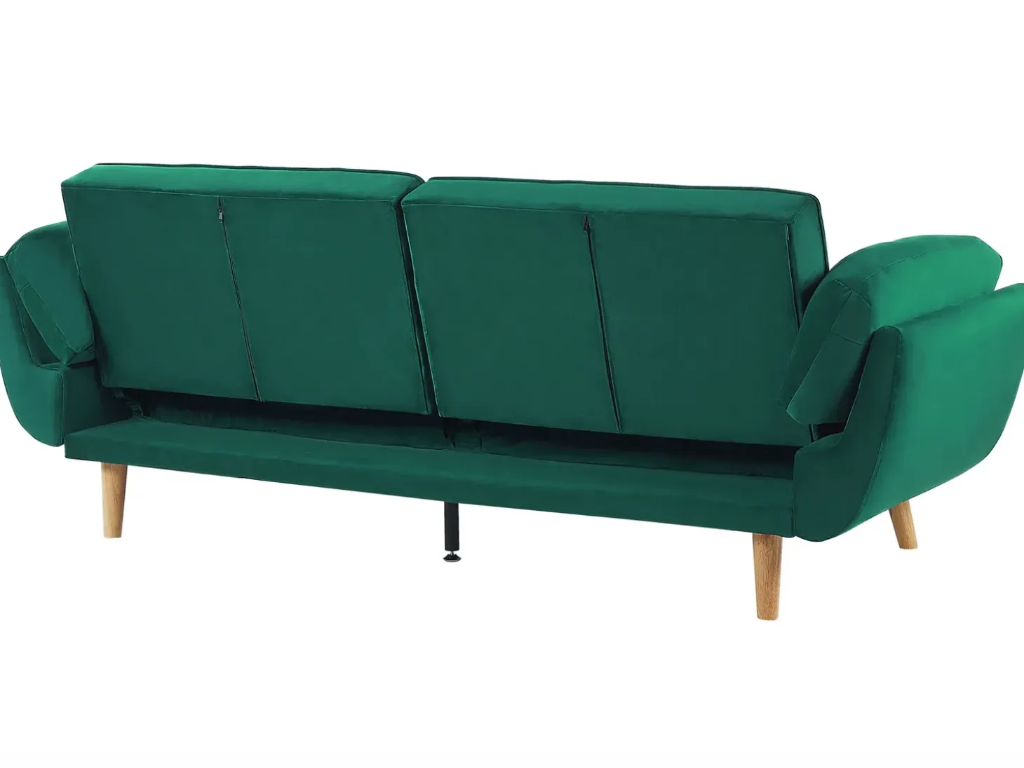 Sovesofa 3 personers ASBY Velour Grøn