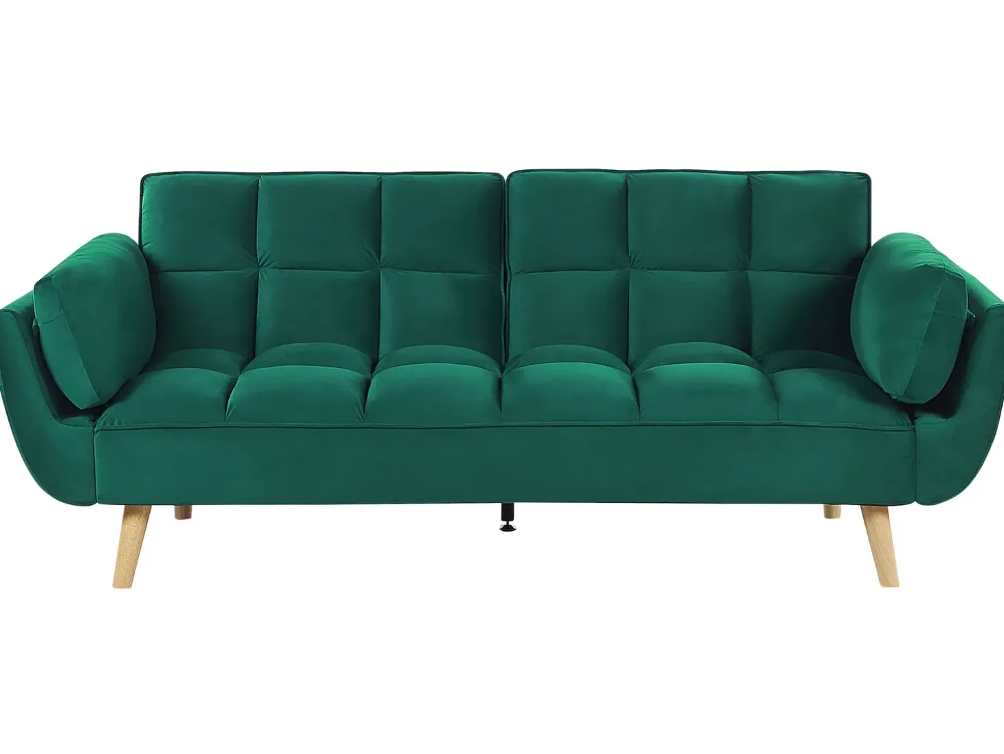 Sovesofa 3 personers ASBY Velour Grøn