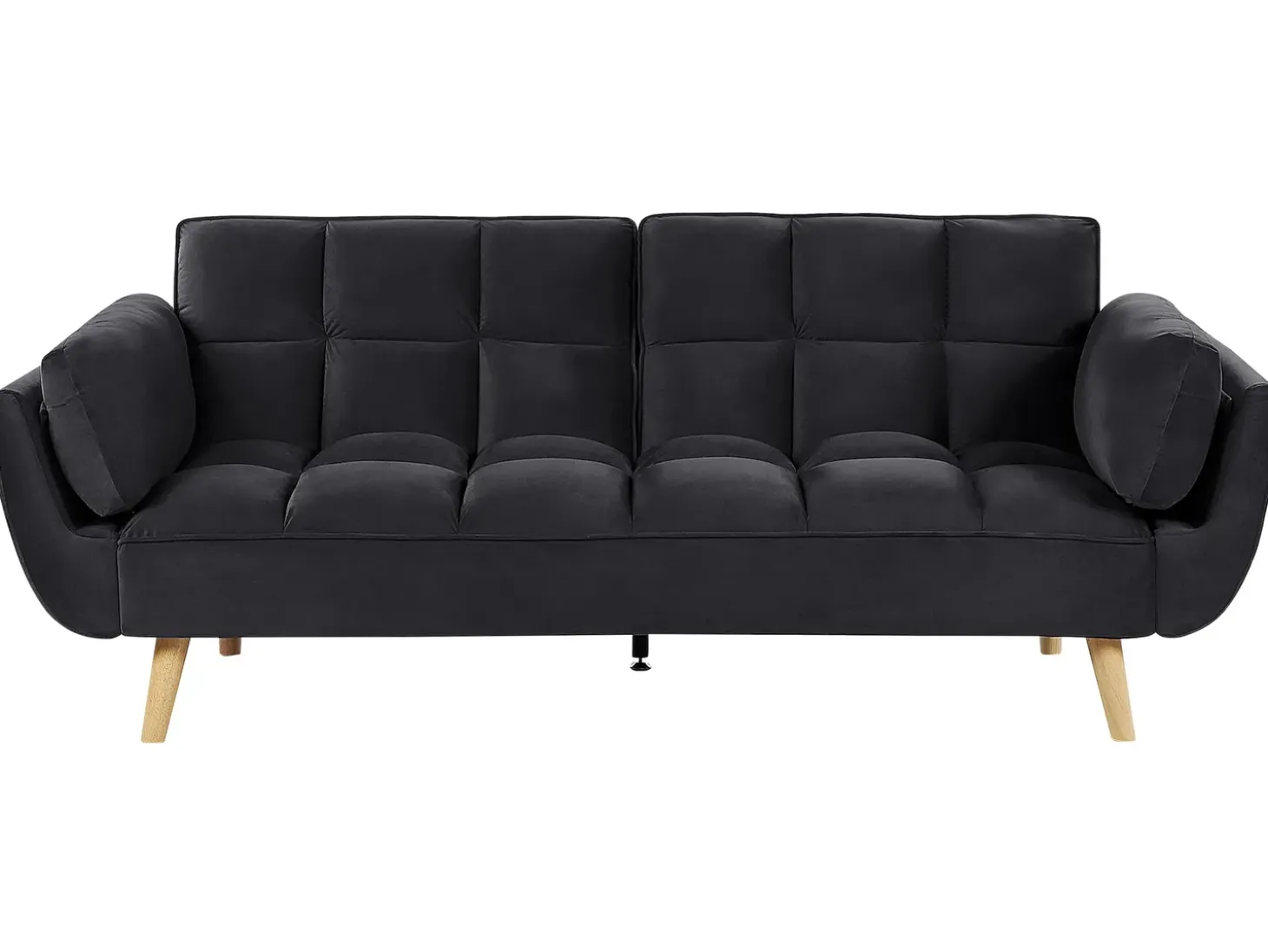 Sovesofa 3 personers ASBY Velour Sort