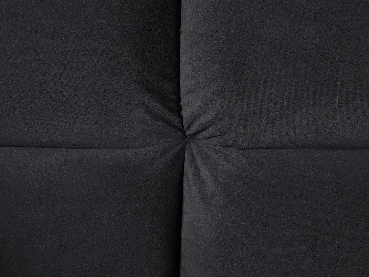 Sovesofa 3 personers ASBY Velour Sort