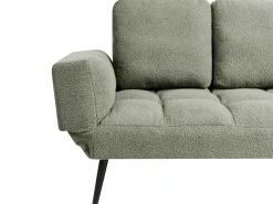 Sovesofa 2 personers BREKKE Boucle Grøn