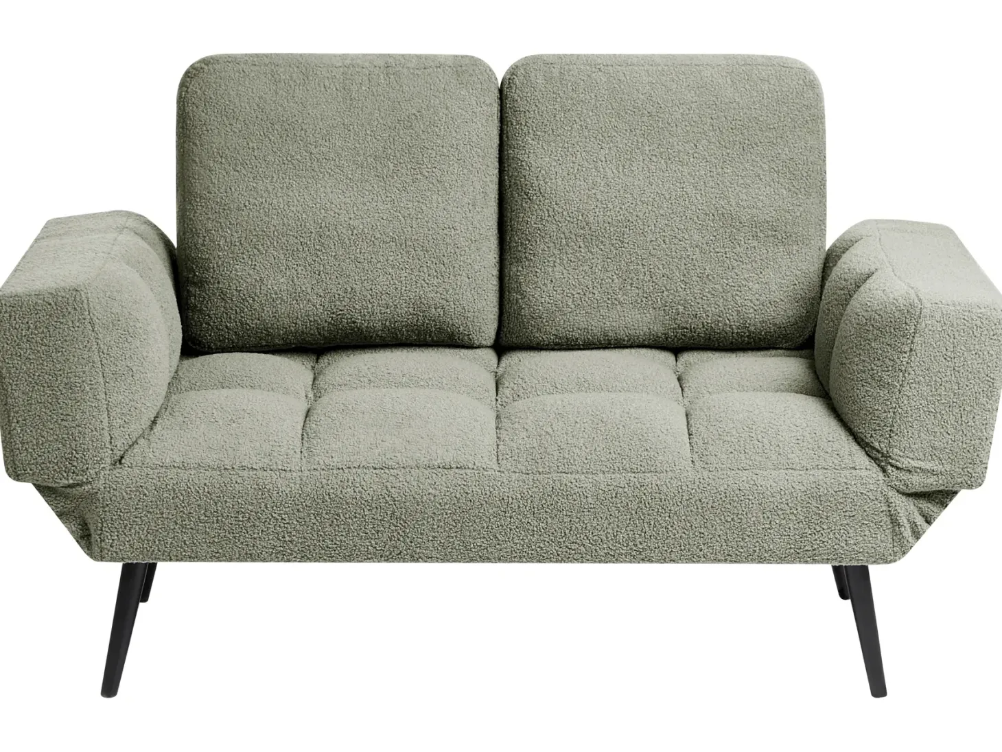 Sovesofa 2 personers BREKKE Boucle Grøn