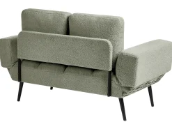 Sovesofa 2 personers BREKKE Boucle Grøn