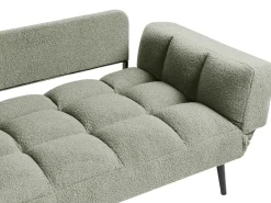 Sovesofa 2 personers BREKKE Boucle Grøn