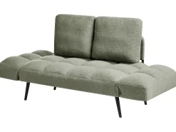 Sovesofa 2 personers BREKKE Boucle Grøn