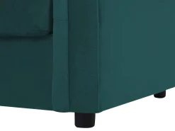 Sovesofa 3 personers CHESTERFIELD Velour Smaragdgrøn