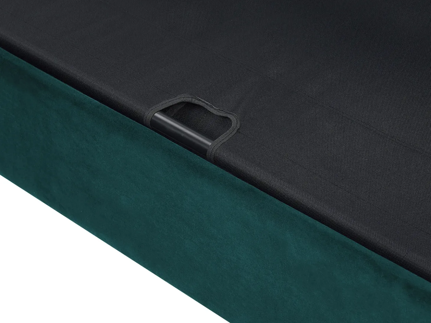 Sovesofa 3 personers CHESTERFIELD Velour Smaragdgrøn