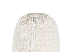 Sovesofa 2 personers DOROTEA Boucle Cremehvid