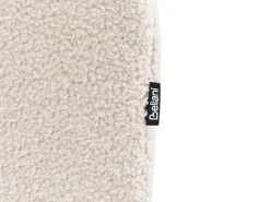 Sovesofa 2 personers DOROTEA Boucle Cremehvid