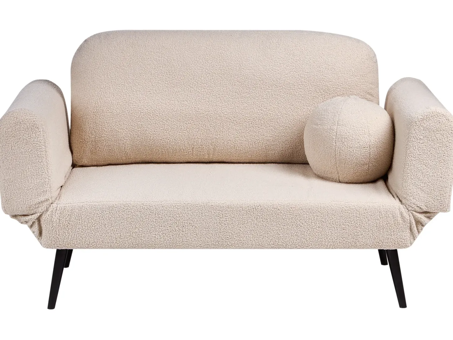 Sovesofa 2 personers DOROTEA Boucle Beige