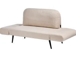 Sovesofa 2 personers DOROTEA Boucle Beige