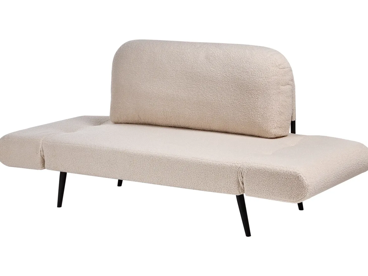 Sovesofa 2 personers DOROTEA Boucle Beige