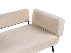 Sovesofa 2 personers DOROTEA Boucle Beige