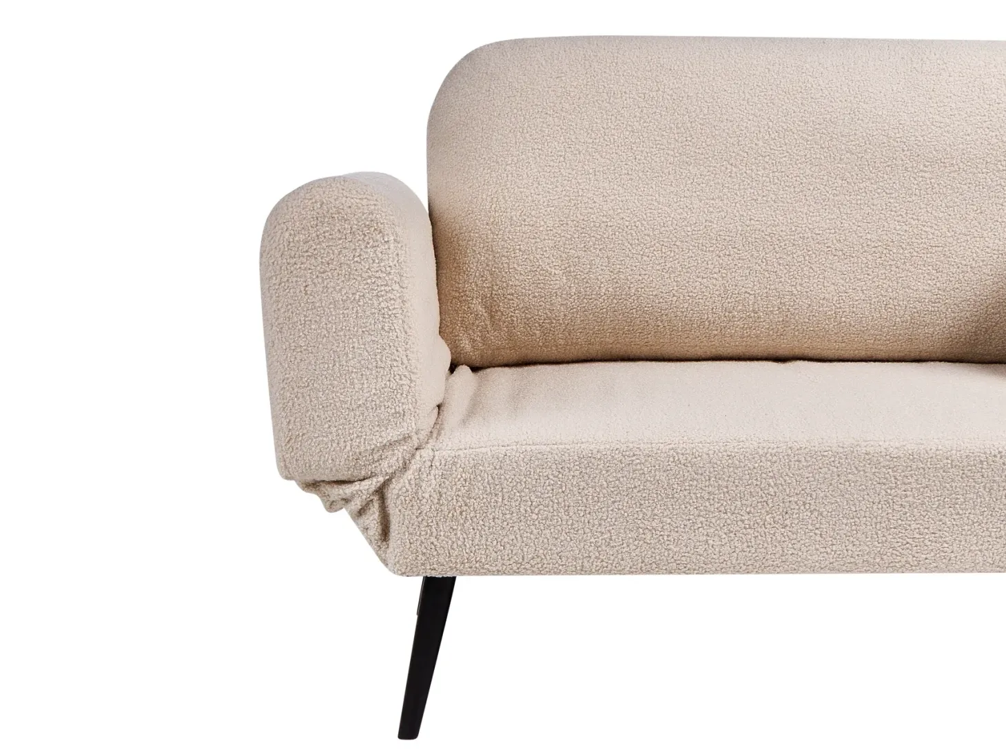 Sovesofa 2 personers DOROTEA Boucle Beige