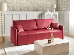 Sovesofa 3 personers EGGE Velour Bordeaux