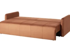 Sovesofa 3 personers EGGE Velour Guldbrun