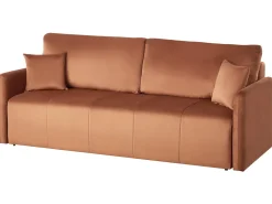 Sovesofa 3 personers EGGE Velour Guldbrun