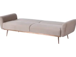 Sovesofa 3 personers EINA Velour Brungrå