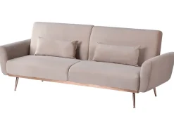 Sovesofa 3 personers EINA Velour Brungrå