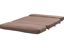 Sovesofa 2 personers ESBJERG Kunstlinned Brun