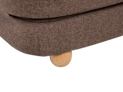 Sovesofa 2 personers ESBJERG Kunstlinned Brun