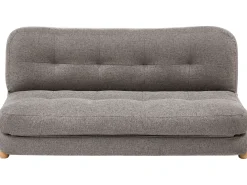 Sovesofa 2 personers ESBJERG Kunstlinned Mørkegrå