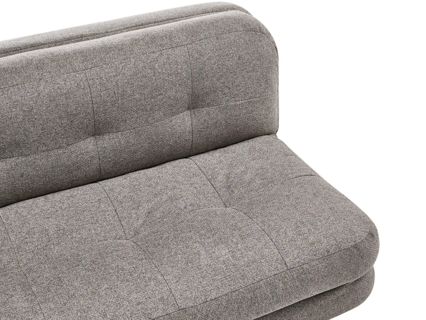 Sovesofa 2 personers ESBJERG Kunstlinned Mørkegrå