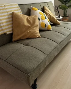 Sovesofa 3 personers HASLE Olivengrøn
