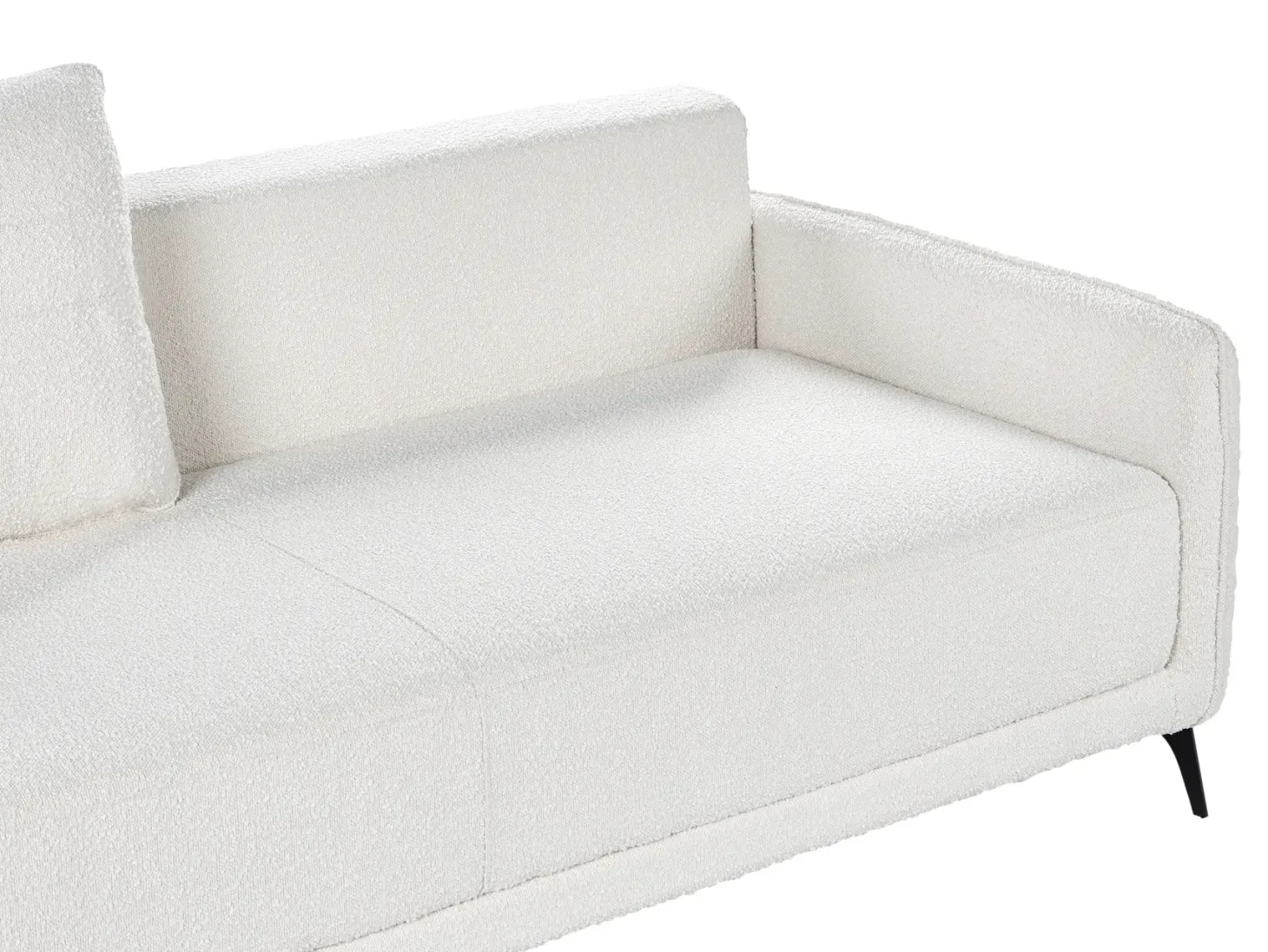 Sovesofa 3 personers HEMING Boucle Cremehvid