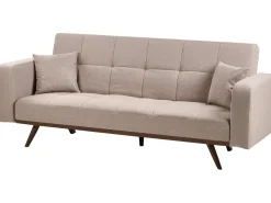 Sovesofa 3 personers HJULBY Lysebrun