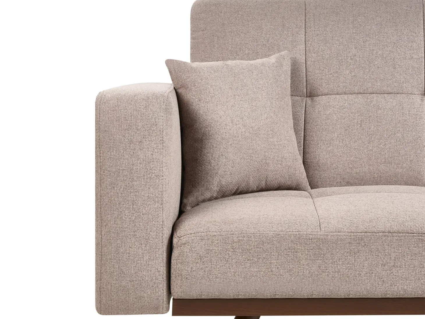 Sovesofa 3 personers HJULBY Lysebrun