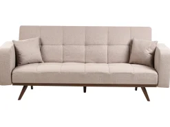 Sovesofa 3 personers HJULBY Lysebrun