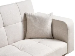 Sovesofa 3 personers HJULBY Lys Beige