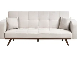 Sovesofa 3 personers HJULBY Lys Beige