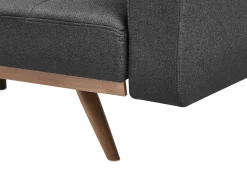 Sovesofa 3 personers HJULBY Sort